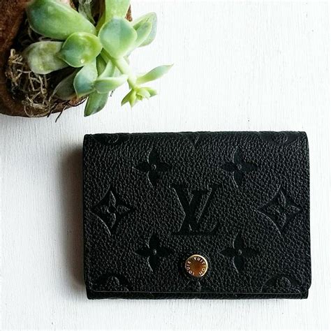 is louis vuitton card holder genuine